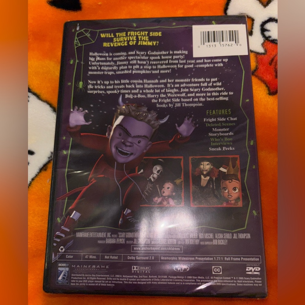 Scary Godmother: The Revenge Of Jimmy 2005, Widescreen and unopened. - Picture 2 of 2